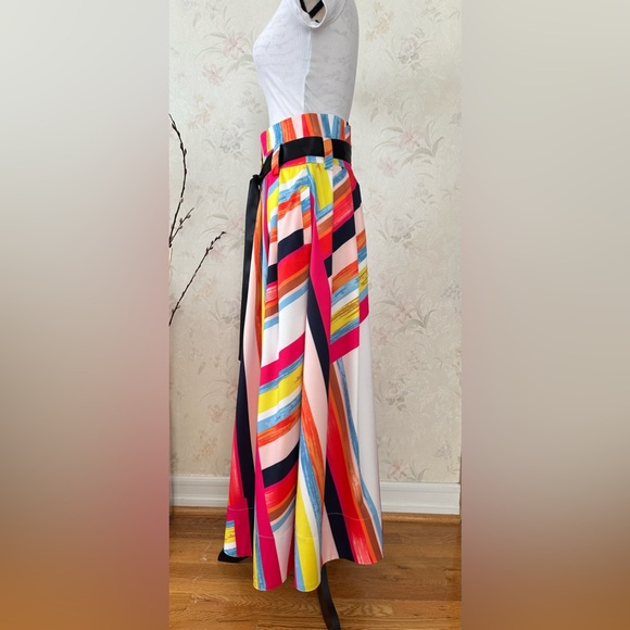 Gracia Pleated Maxi rich color shirt. Size S. - Picture 6 of 14